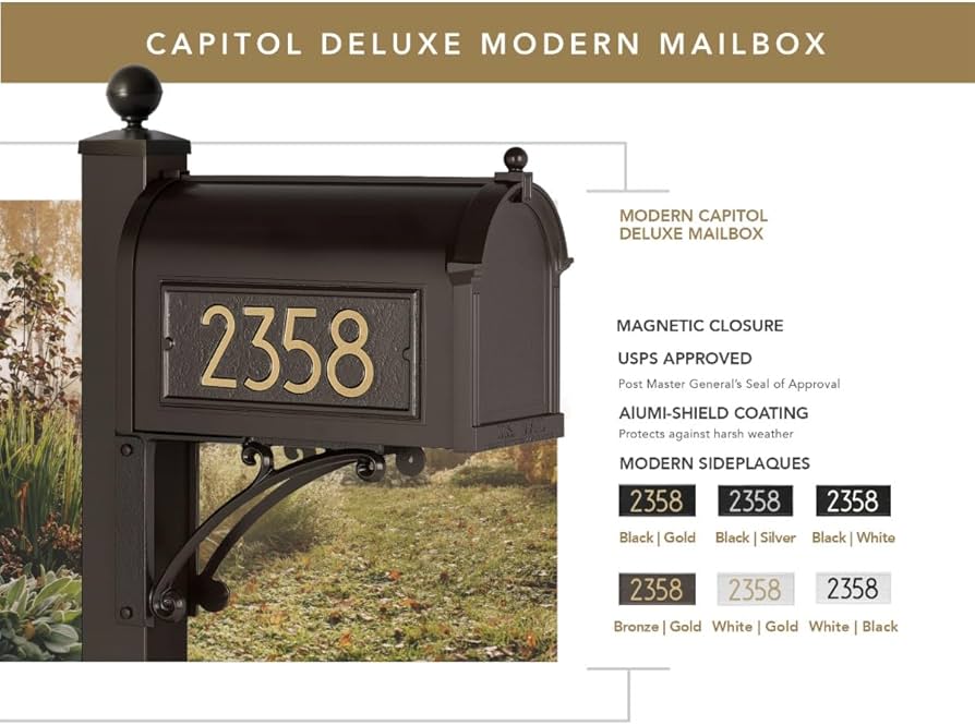 Whitehall Deluxe Mailbox